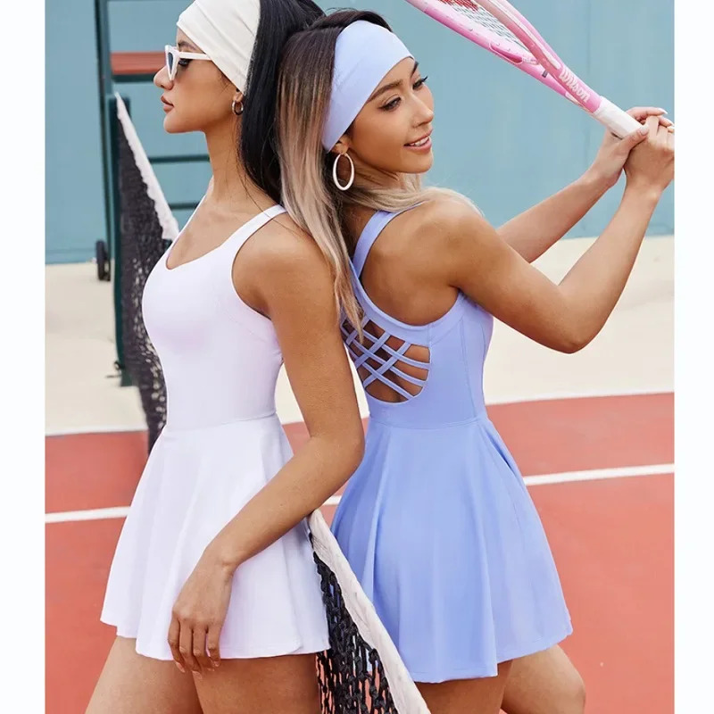 Badminton Queen - 2026 Kadın Tenis Elbisesi Tek Parça