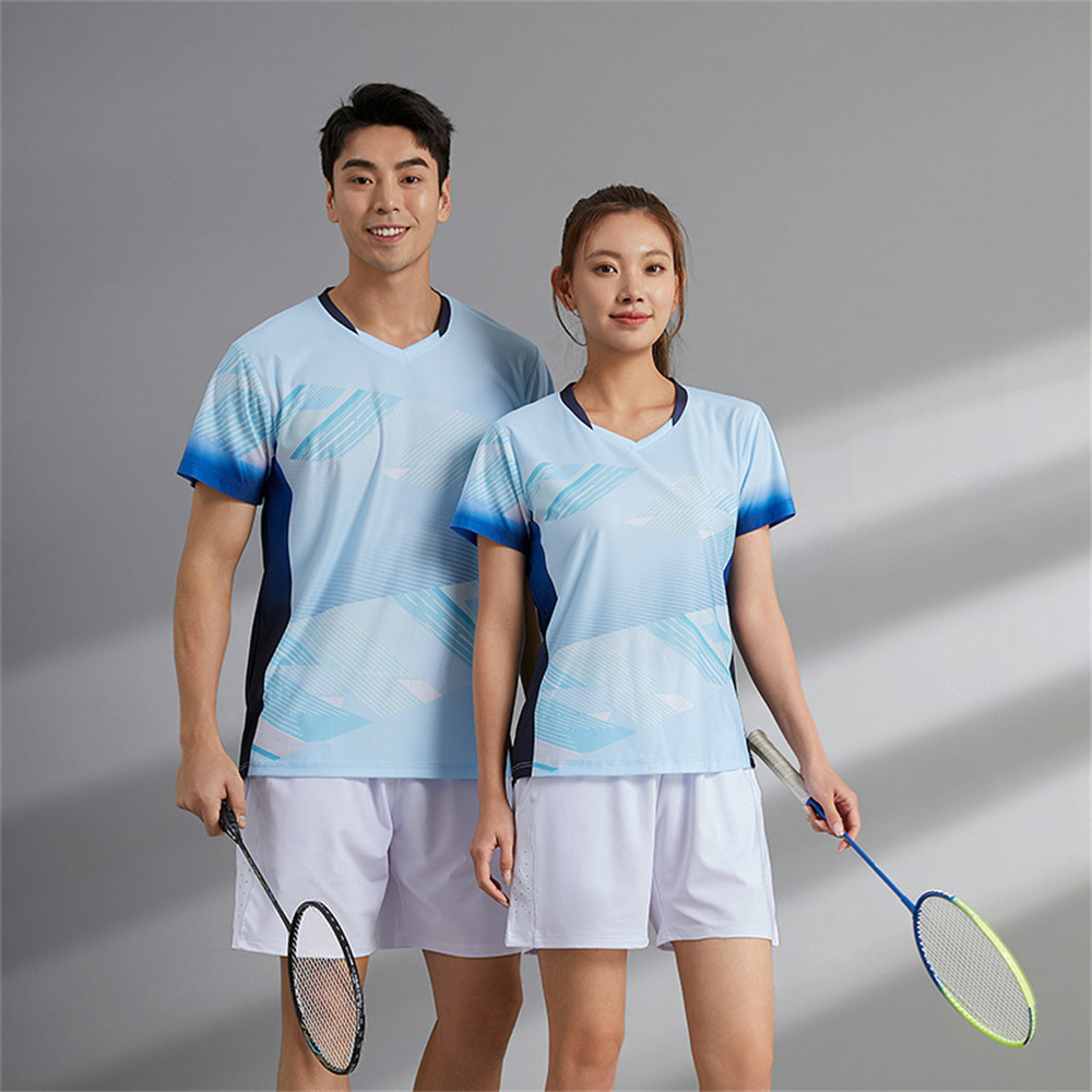 Badminton Jersey - Erkekler Badminton formalar şort kadınlar raketle