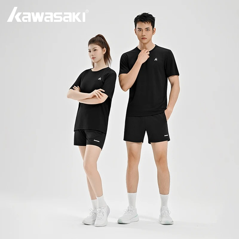 Badminton Jersey - Kawasaki Erkekler Çiftler Badminton Setleri Kısa