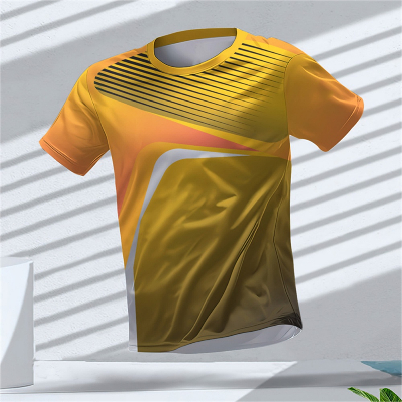 Badminton Jersey - Erkek Spor Kısa Kollu Tişört Hızlı